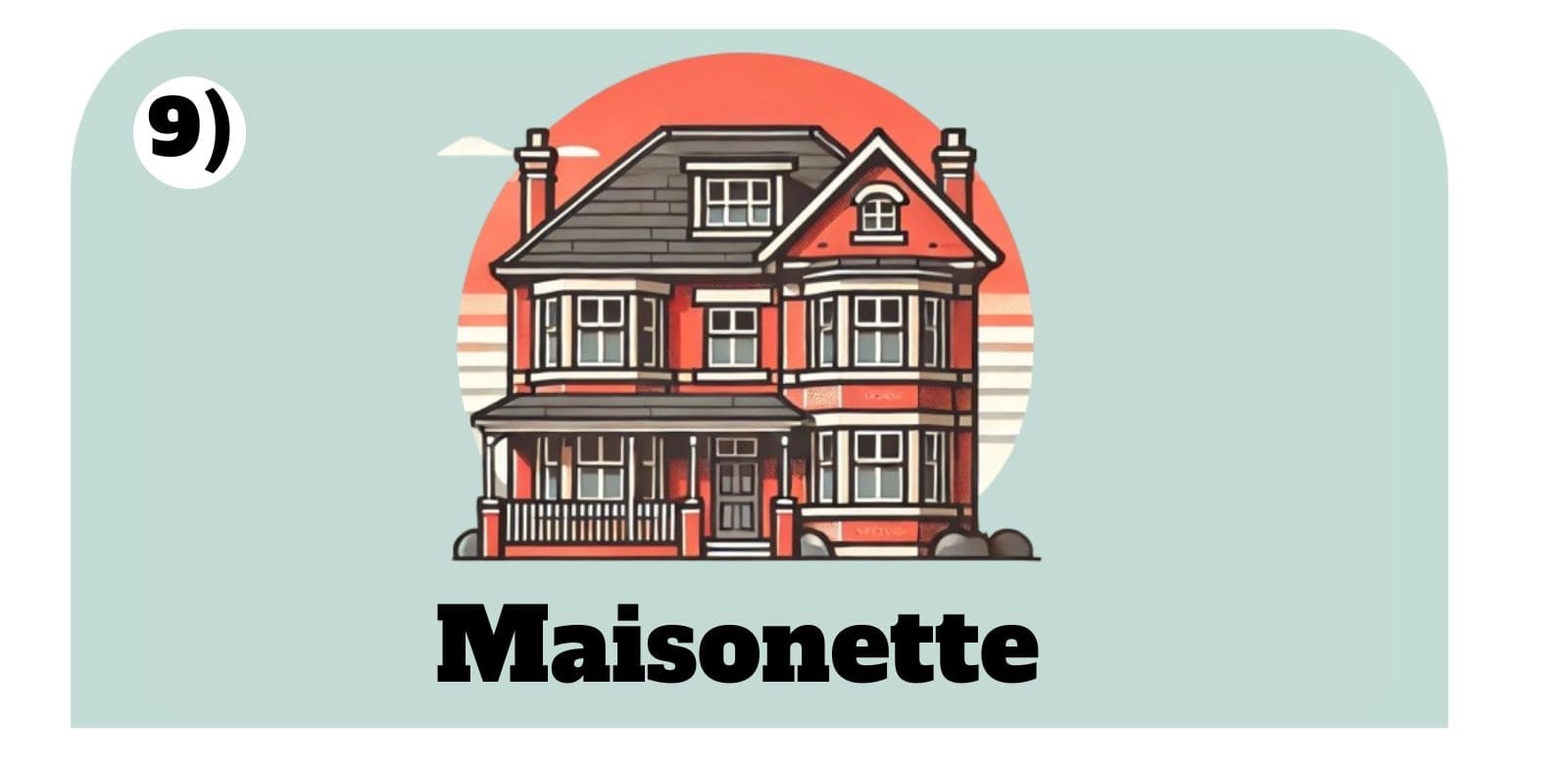 Maisonette house type UK