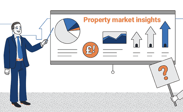 Our team provide property market and predictions to leading UK papers and online portals