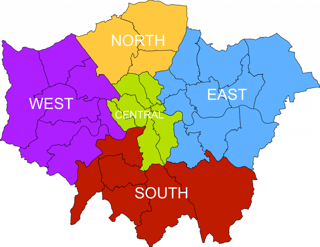 London sub regions