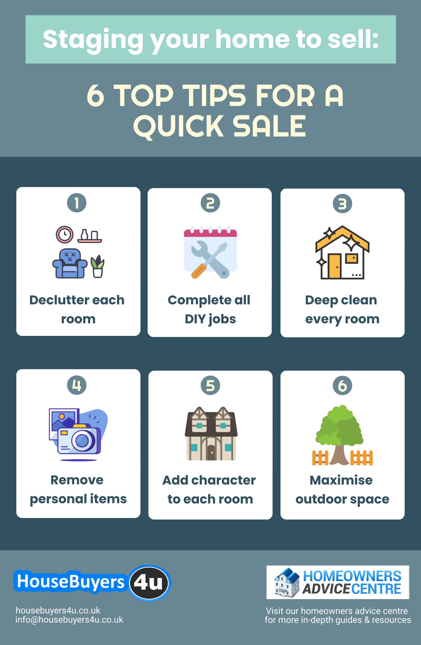 Staging your home to sell tips for a quick sale