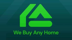 We buy any home logo