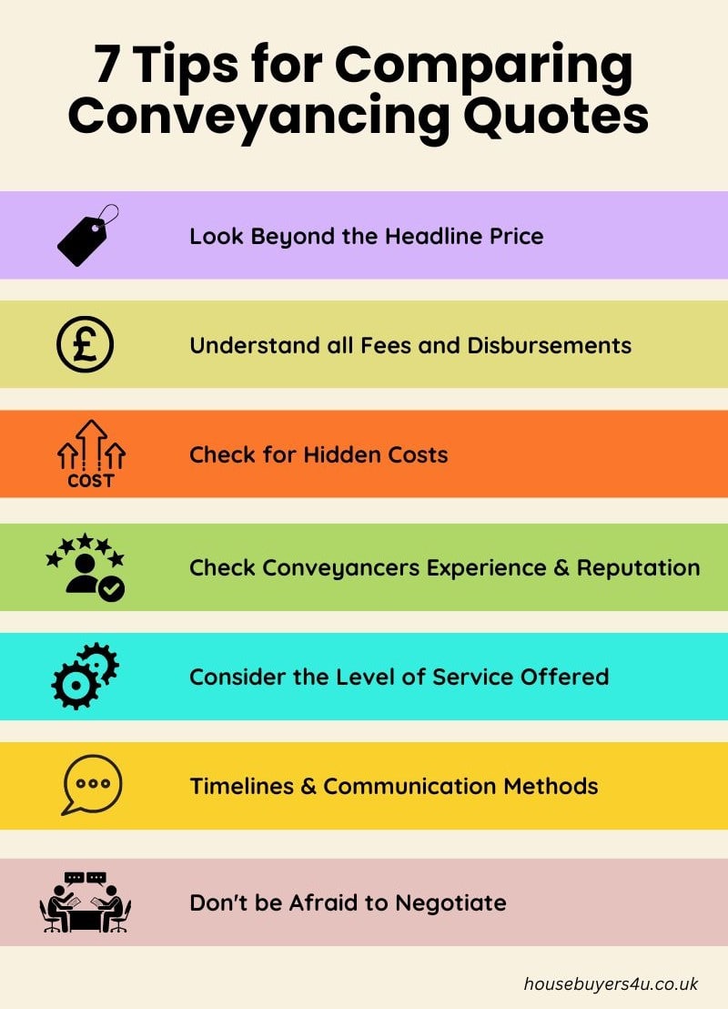 7 pro tips for comparing conveyancing quotes