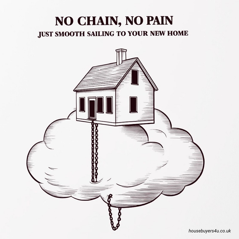 No chain no pain, house on a cloud