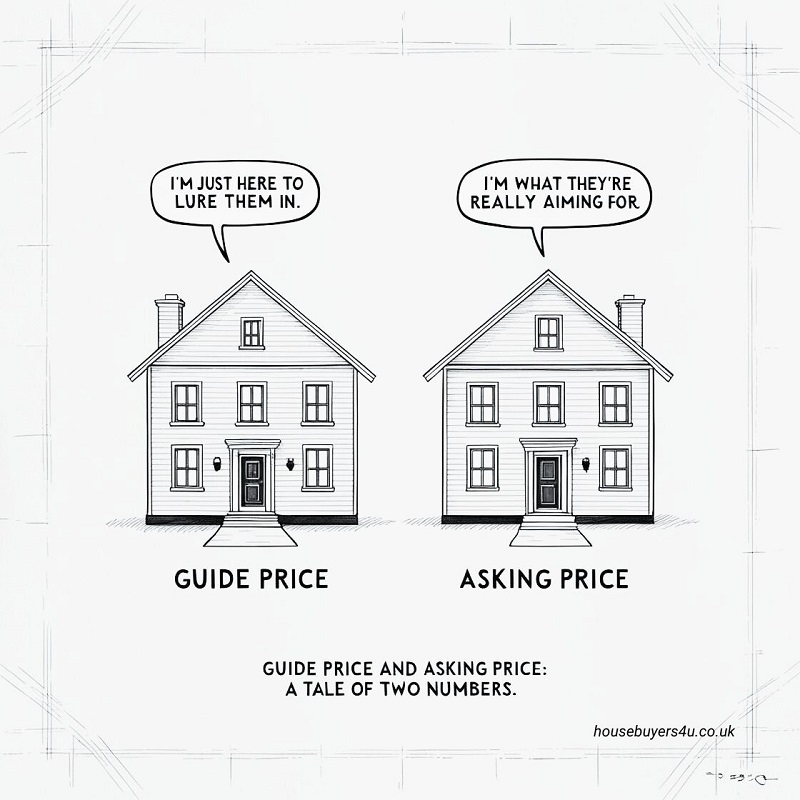 Guide price vs Asking price 2 homes