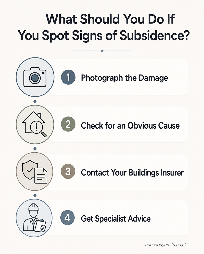 What to do if you spot signs of subsidence