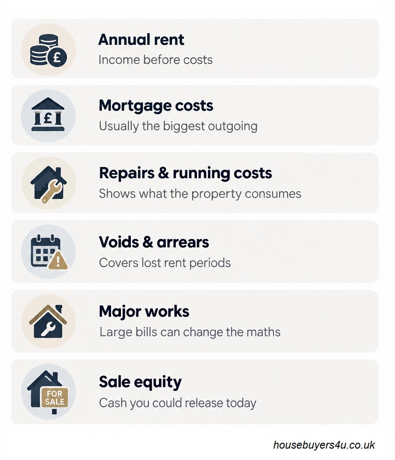 Numbers to check before you sell or rent your property